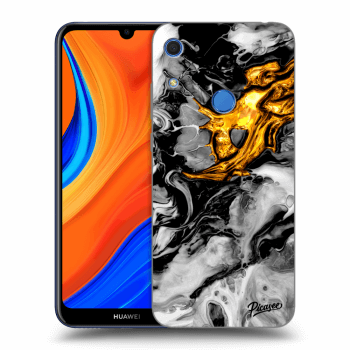 Husă pentru Huawei Y6S - Black Gold 2