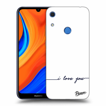 Picasee husă transparentă din silicon pentru Huawei Y6S - I love you