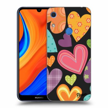Husă pentru Huawei Y6S - Colored heart