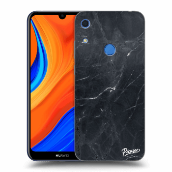 Picasee husă transparentă din silicon pentru Huawei Y6S - Black marble