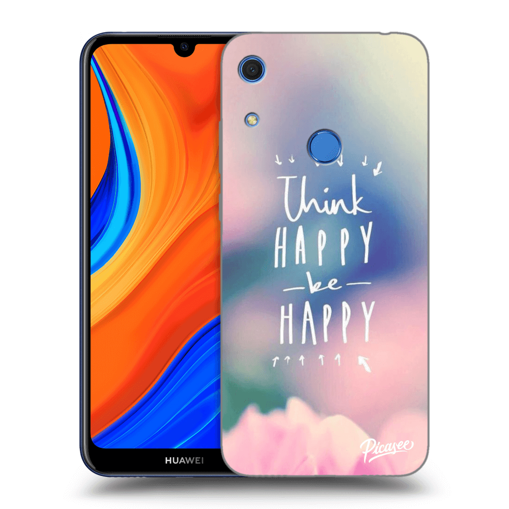 Picasee husă transparentă din silicon pentru Huawei Y6S - Think happy be happy