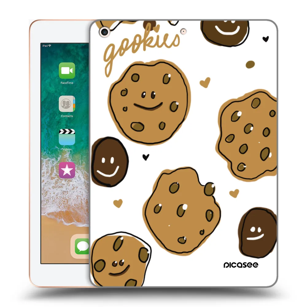 Picasee husă transparentă din silicon pentru Apple iPad 9.7" 2018 (6. gen) - Gookies