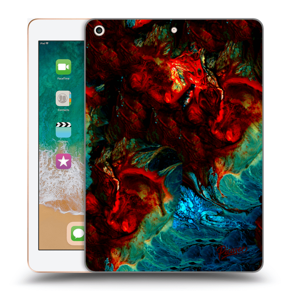 Picasee husă transparentă din silicon pentru Apple iPad 9.7" 2018 (6. gen) - Universe