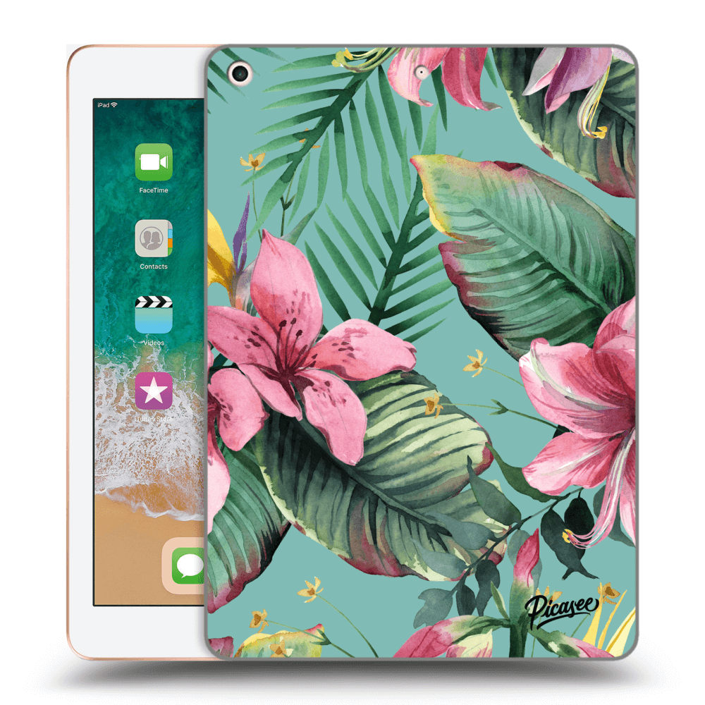 Picasee husă transparentă din silicon pentru Apple iPad 9.7" 2018 (6. gen) - Hawaii
