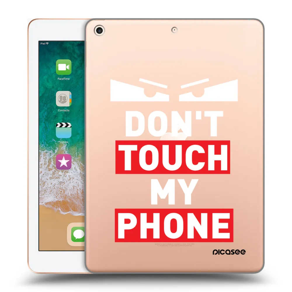 Picasee husă transparentă din silicon pentru Apple iPad 9.7" 2018 (6. gen) - Shadow Eye - Transparent