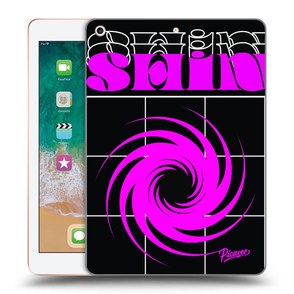 Picasee husă transparentă din silicon pentru Apple iPad 9.7" 2018 (6. gen) - SHINE