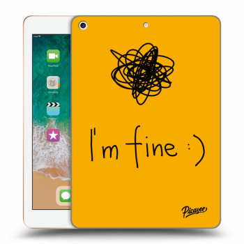 Husă pentru Apple iPad 9.7" 2018 (6. gen) - I am fine