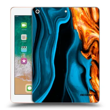 Husă pentru Apple iPad 9.7" 2018 (6. gen) - Gold blue