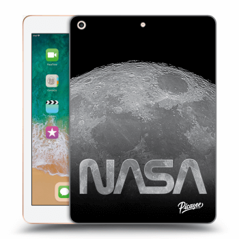 Picasee husă transparentă din silicon pentru Apple iPad 9.7" 2018 (6. gen) - Moon Cut