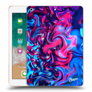 Picasee husă transparentă din silicon pentru Apple iPad 9.7" 2018 (6. gen) - Redlight