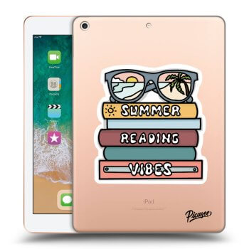 Picasee husă transparentă din silicon pentru Apple iPad 9.7" 2018 (6. gen) - Summer reading vibes