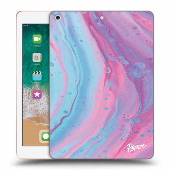 Husă pentru Apple iPad 9.7" 2018 (6. gen) - Pink liquid