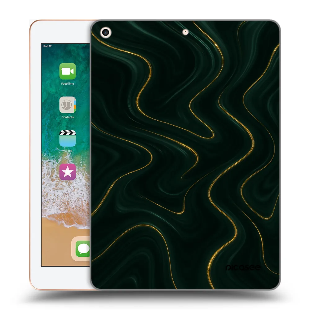 Picasee husă transparentă din silicon pentru Apple iPad 9.7" 2018 (6. gen) - Vawes