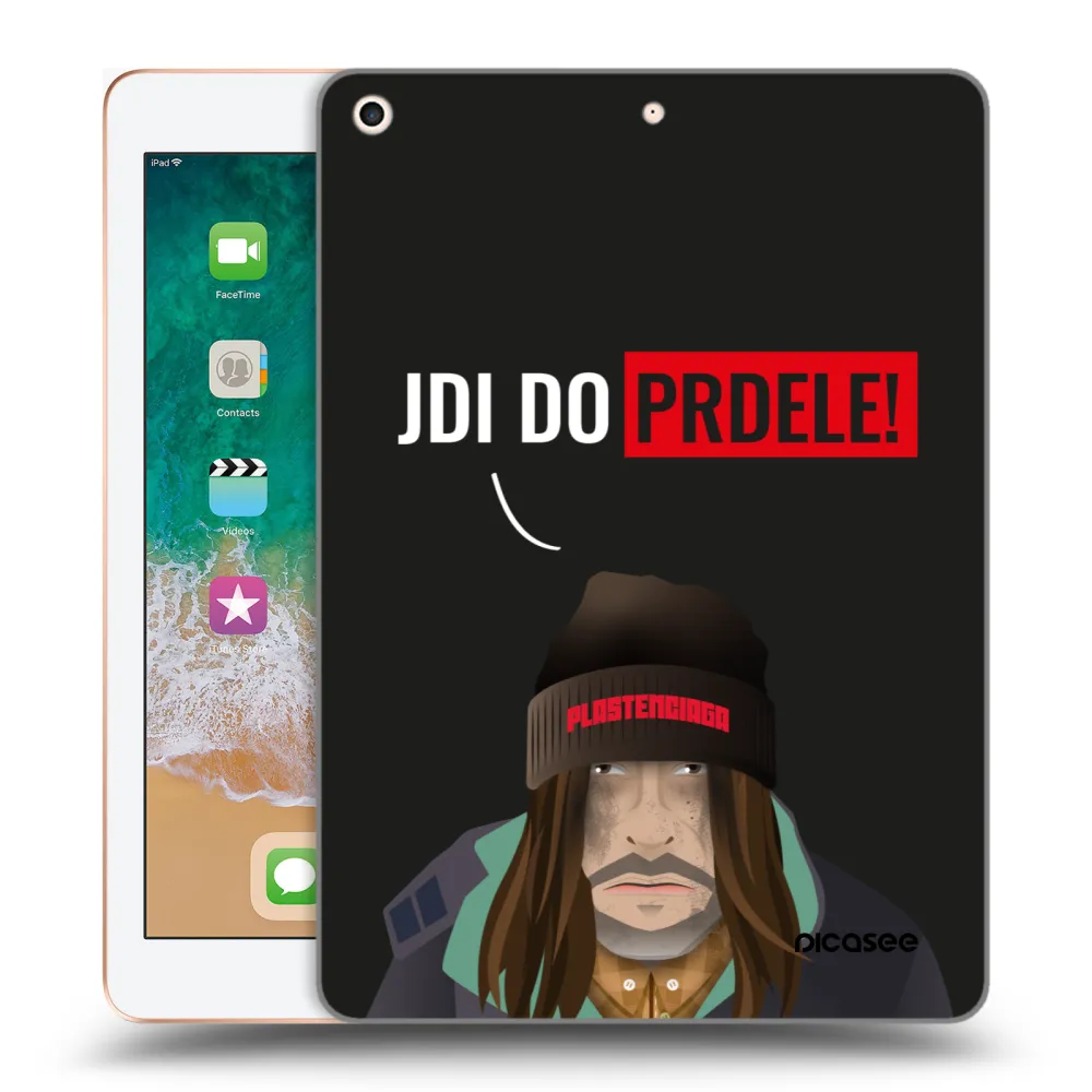 Picasee husă transparentă din silicon pentru Apple iPad 9.7" 2018 (6. gen) - Bezďák