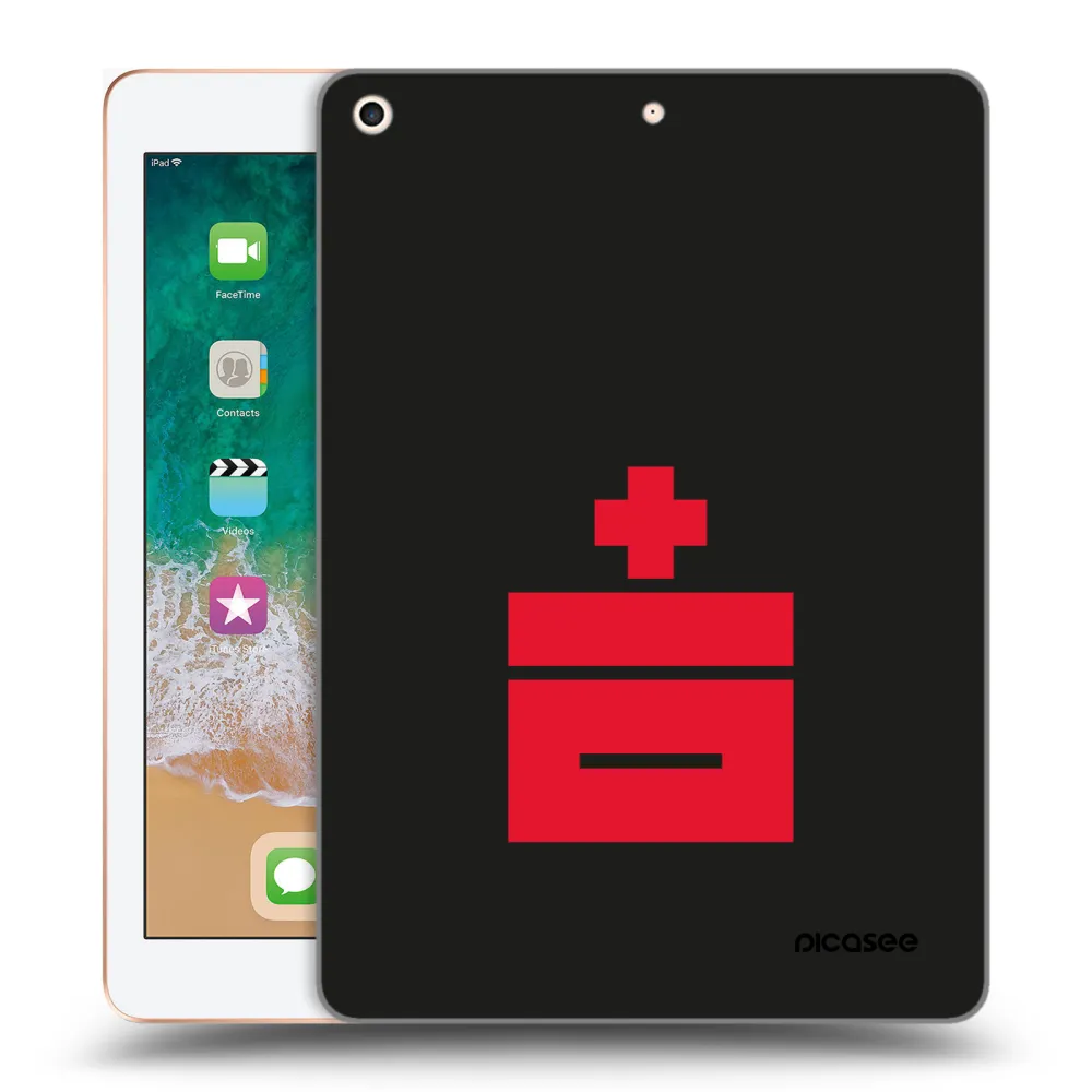 Picasee husă transparentă din silicon pentru Apple iPad 9.7" 2018 (6. gen) - Le Plastenciaga