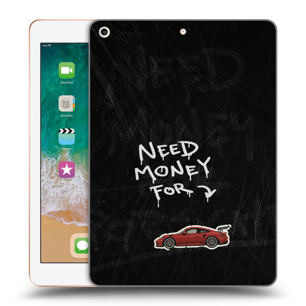 Picasee husă transparentă din silicon pentru Apple iPad 9.7" 2018 (6. gen) - Track Mode