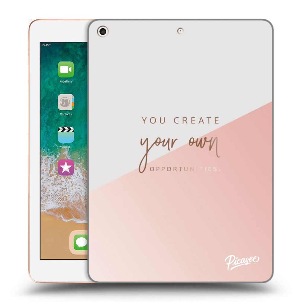Picasee husă transparentă din silicon pentru Apple iPad 9.7" 2018 (6. gen) - You create your own opportunities