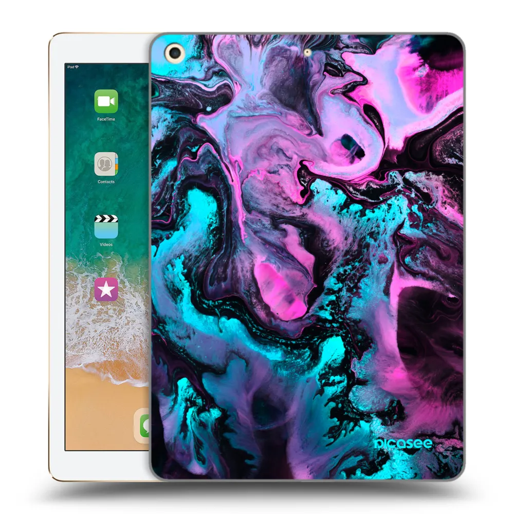 Picasee husă transparentă din silicon pentru Apple iPad 9.7" 2017 (5. gen) - Lean