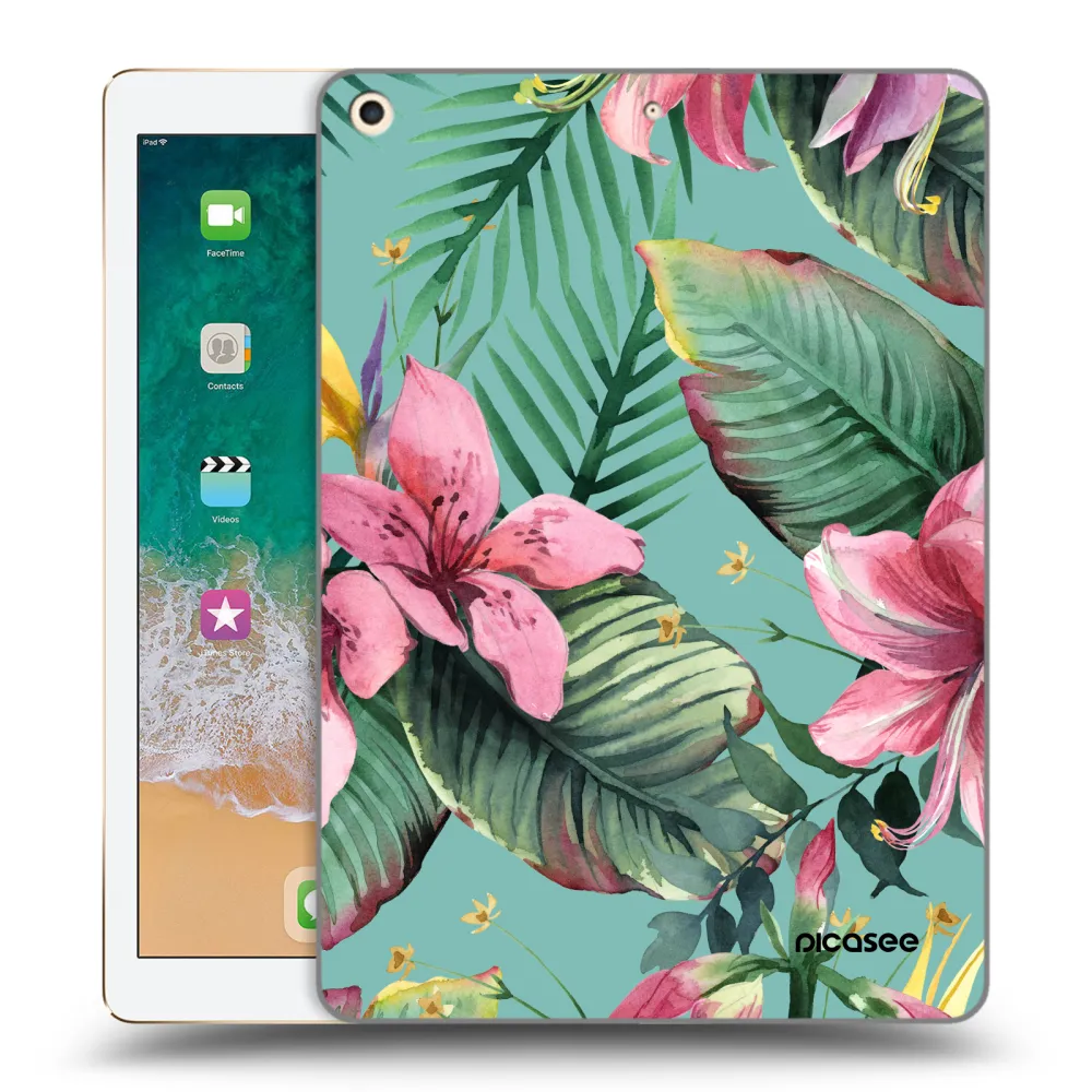 Picasee husă transparentă din silicon pentru Apple iPad 9.7" 2017 (5. gen) - Hawaii