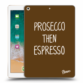 Husă pentru Apple iPad 9.7" 2017 (5. gen) - Prosecco then espresso