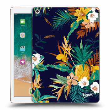 Picasee husă transparentă din silicon pentru Apple iPad 9.7" 2017 (5. gen) - Pineapple Color