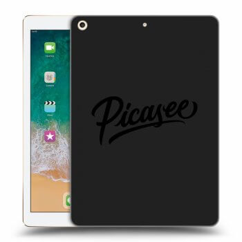 Picasee husă neagră din silicon pentru Apple iPad 9.7" 2017 (5. gen) - Picasee - black