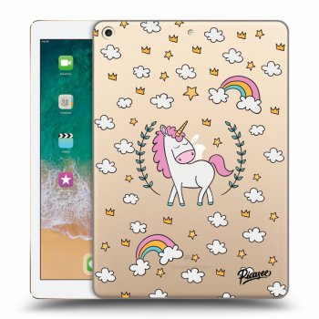 Husă pentru Apple iPad 9.7" 2017 (5. gen) - Unicorn star heaven