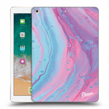 Husă pentru Apple iPad 9.7" 2017 (5. gen) - Pink liquid