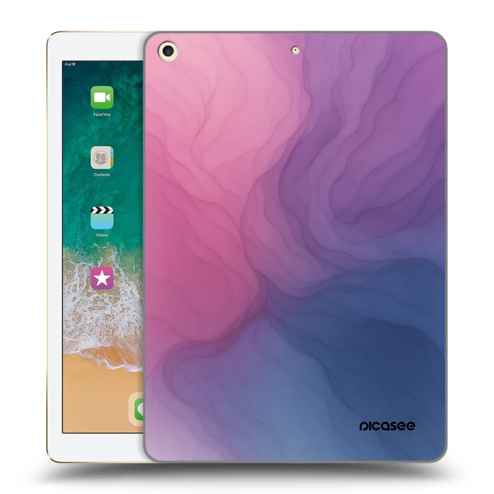 Picasee husă transparentă din silicon pentru Apple iPad 9.7" 2017 (5. gen) - Silk