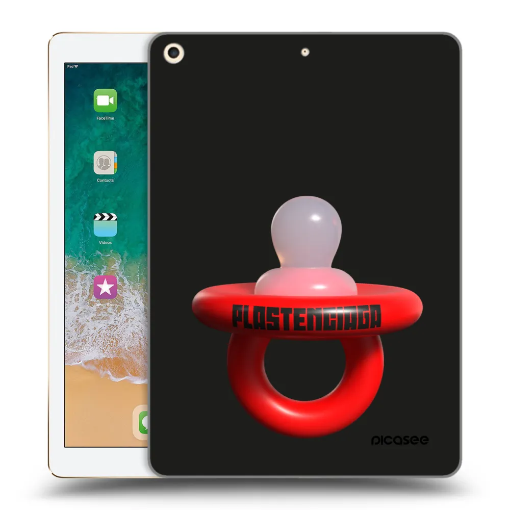 Picasee husă transparentă din silicon pentru Apple iPad 9.7" 2017 (5. gen) - Le Dudel