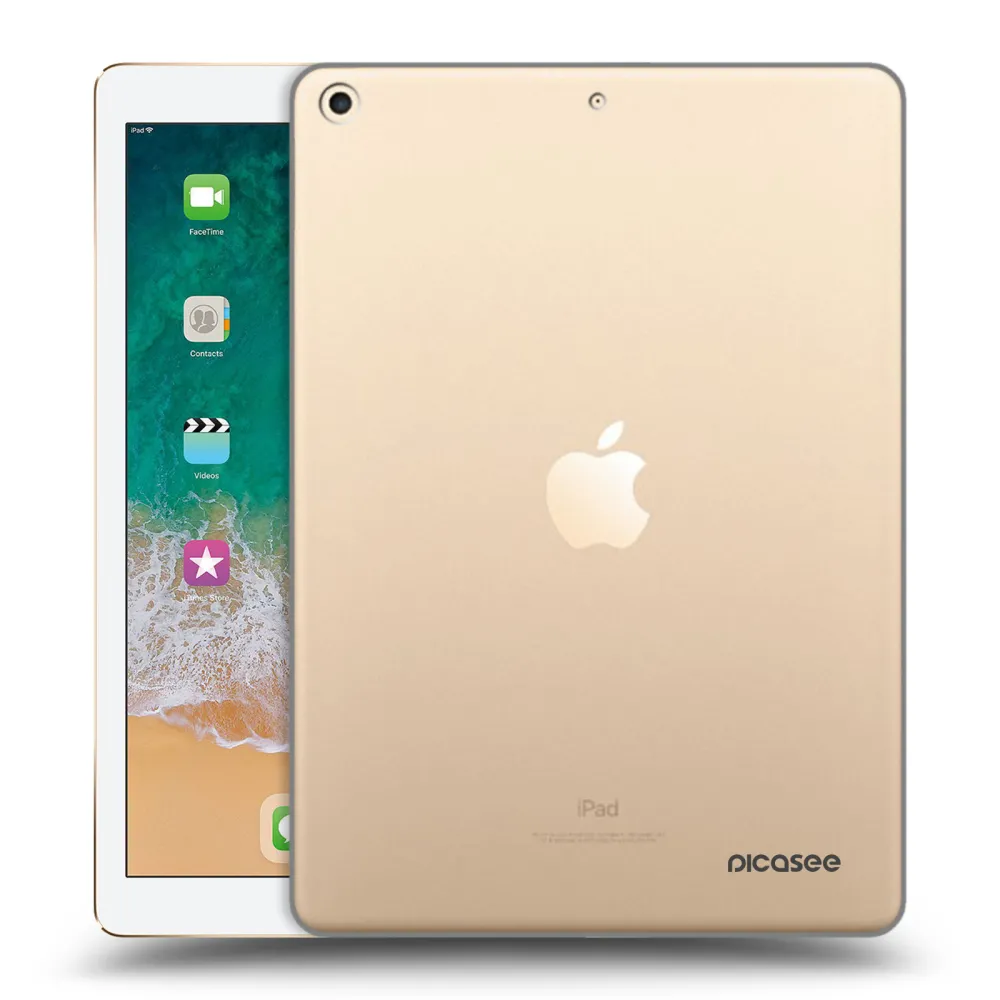 Picasee husă transparentă din silicon pentru Apple iPad 9.7" 2017 (5. gen) - Clear