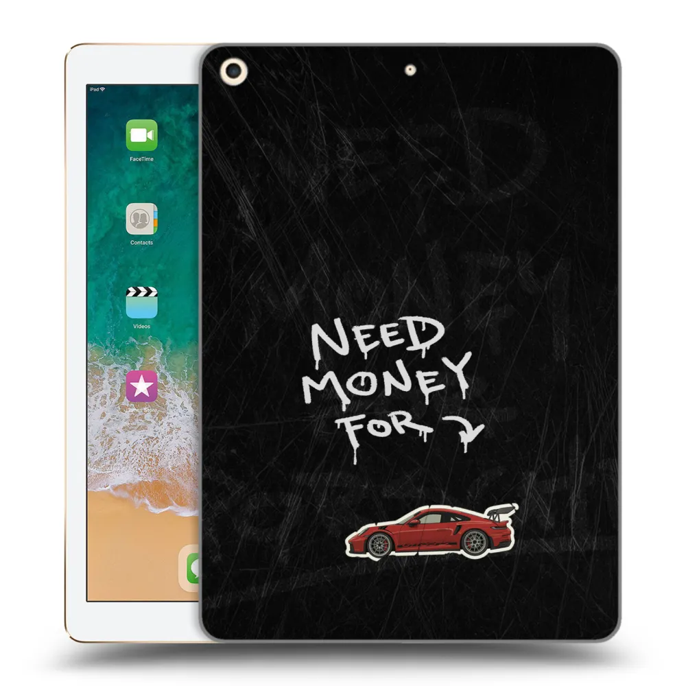 Picasee husă transparentă din silicon pentru Apple iPad 9.7" 2017 (5. gen) - Track Mode
