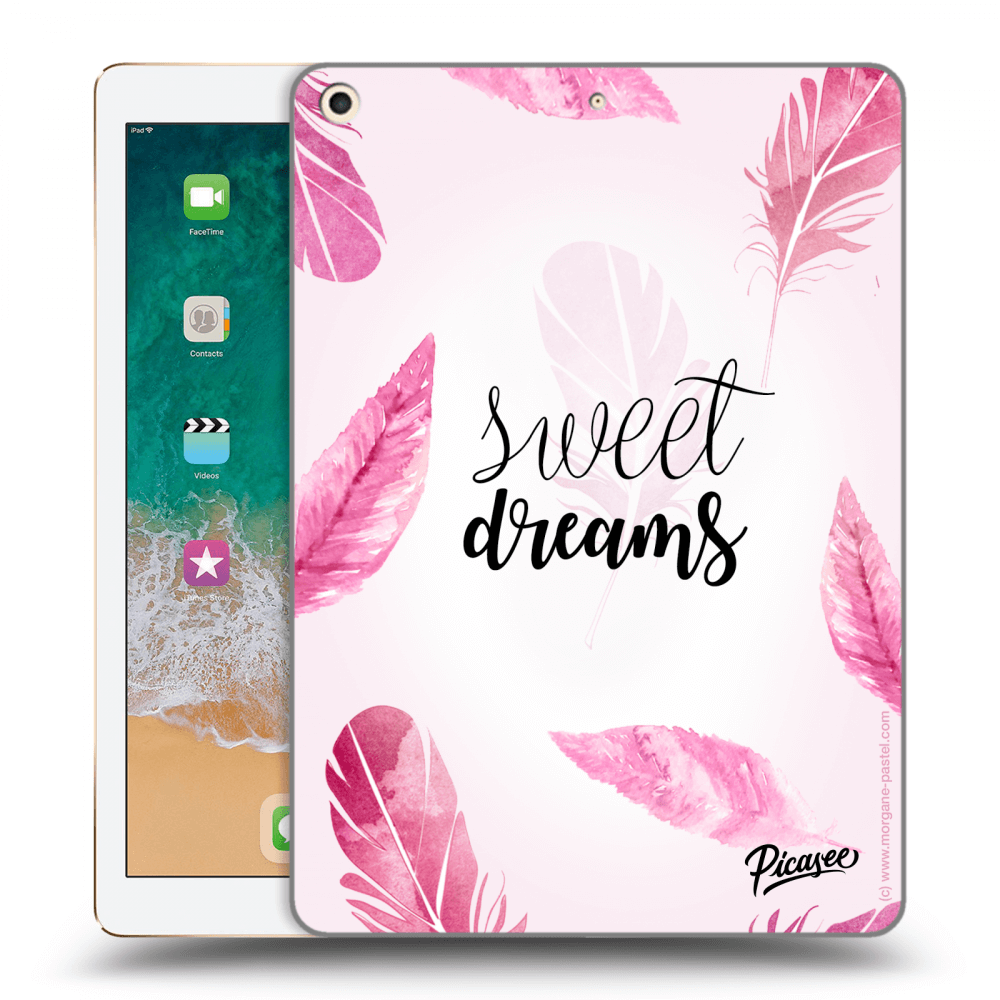 Picasee husă transparentă din silicon pentru Apple iPad 9.7" 2017 (5. gen) - Sweet dreams