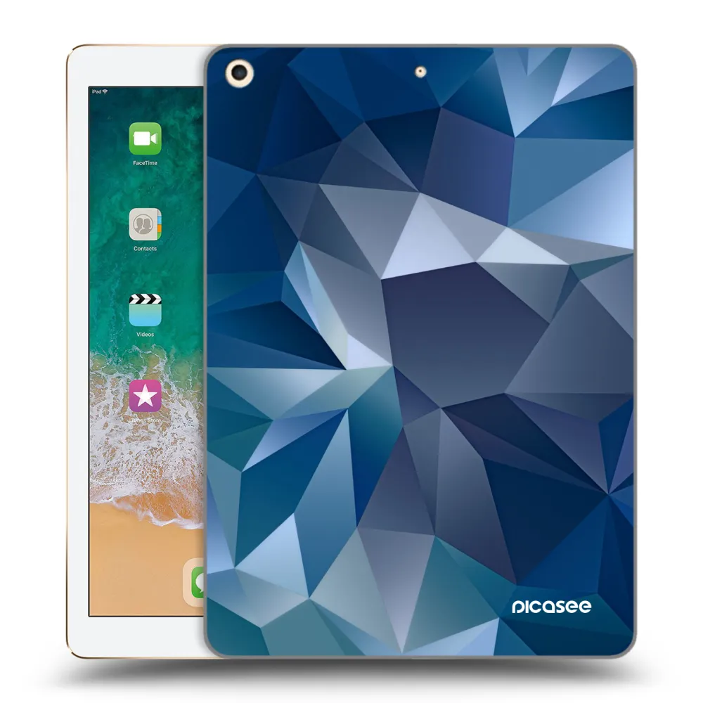 Picasee husă transparentă din silicon pentru Apple iPad 9.7" 2017 (5. gen) - Wallpaper