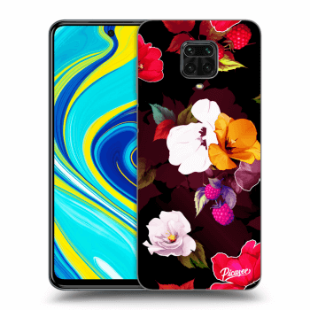 Picasee ULTIMATE CASE pentru Xiaomi Redmi Note 9 Pro - Flowers and Berries