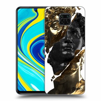 Husă pentru Xiaomi Redmi Note 9 Pro - Gold - Black