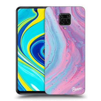 Husă pentru Xiaomi Redmi Note 9 Pro - Pink liquid