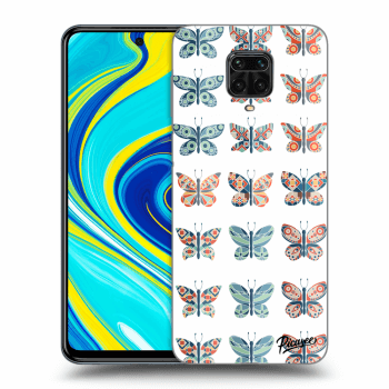 Picasee ULTIMATE CASE pentru Xiaomi Redmi Note 9 Pro - Butterflies