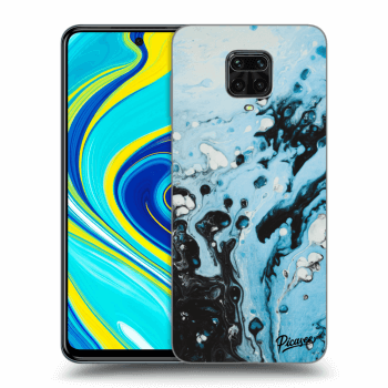 Picasee husă neagră din silicon pentru Xiaomi Redmi Note 9 Pro - Organic blue