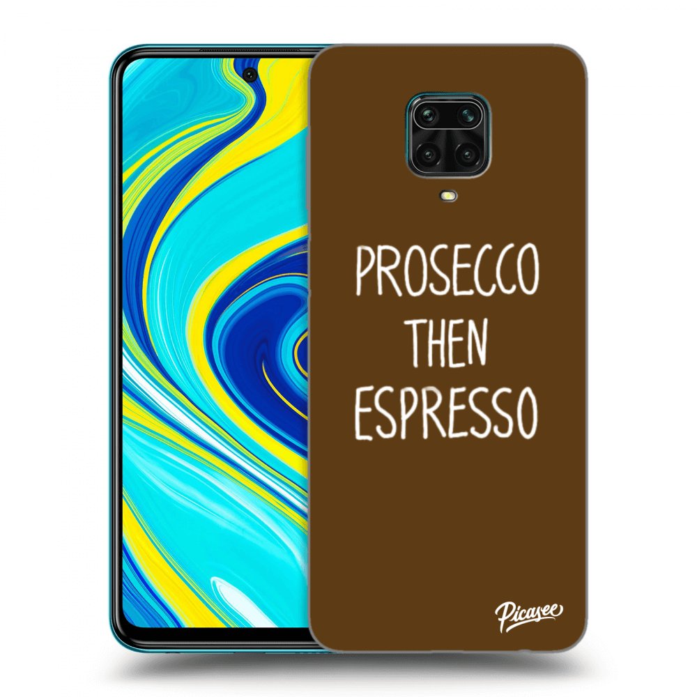 Picasee ULTIMATE CASE pentru Xiaomi Redmi Note 9S - Prosecco then espresso