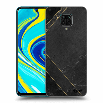 Husă pentru Xiaomi Redmi Note 9S - Black tile