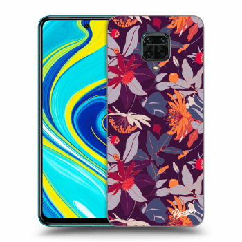 Husă pentru Xiaomi Redmi Note 9S - Purple Leaf