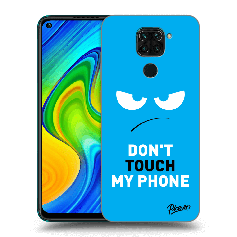 Picasee ULTIMATE CASE pentru Xiaomi Redmi Note 9 - Angry Eyes - Blue