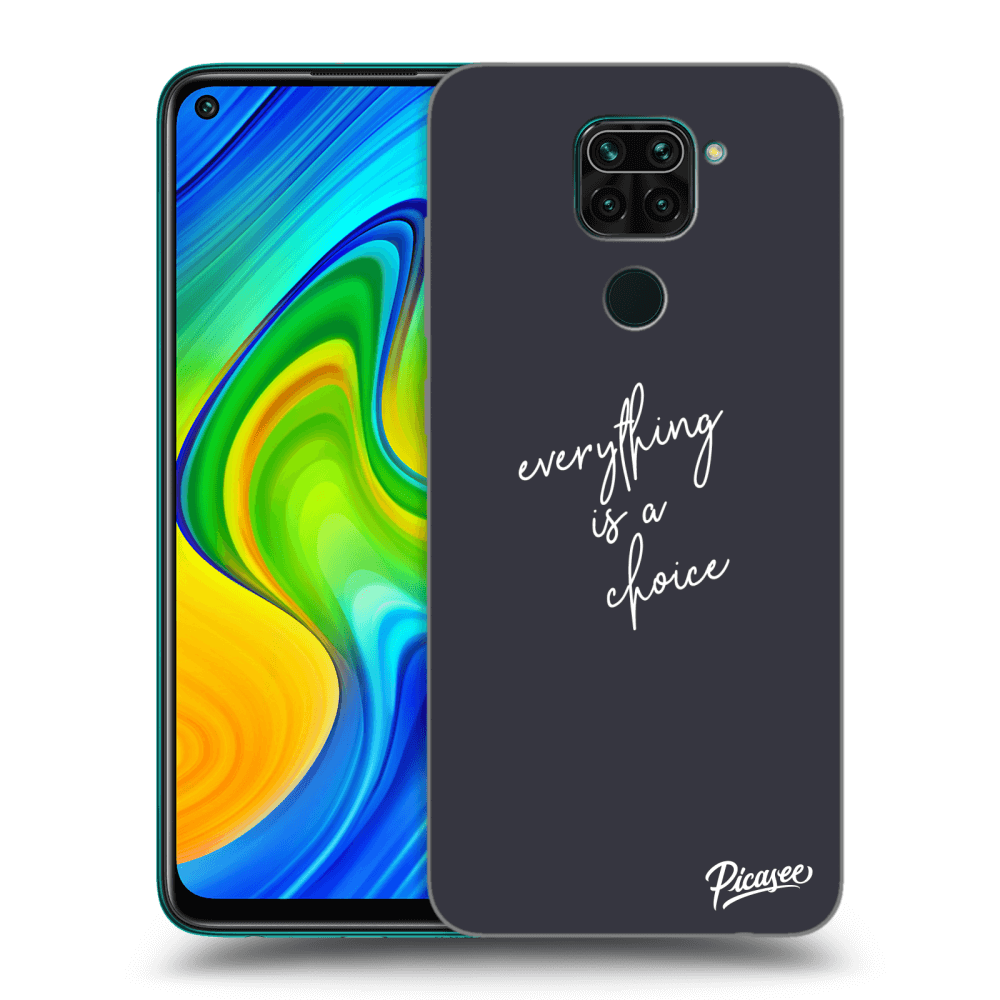 Picasee ULTIMATE CASE pentru Xiaomi Redmi Note 9 - Everything is a choice