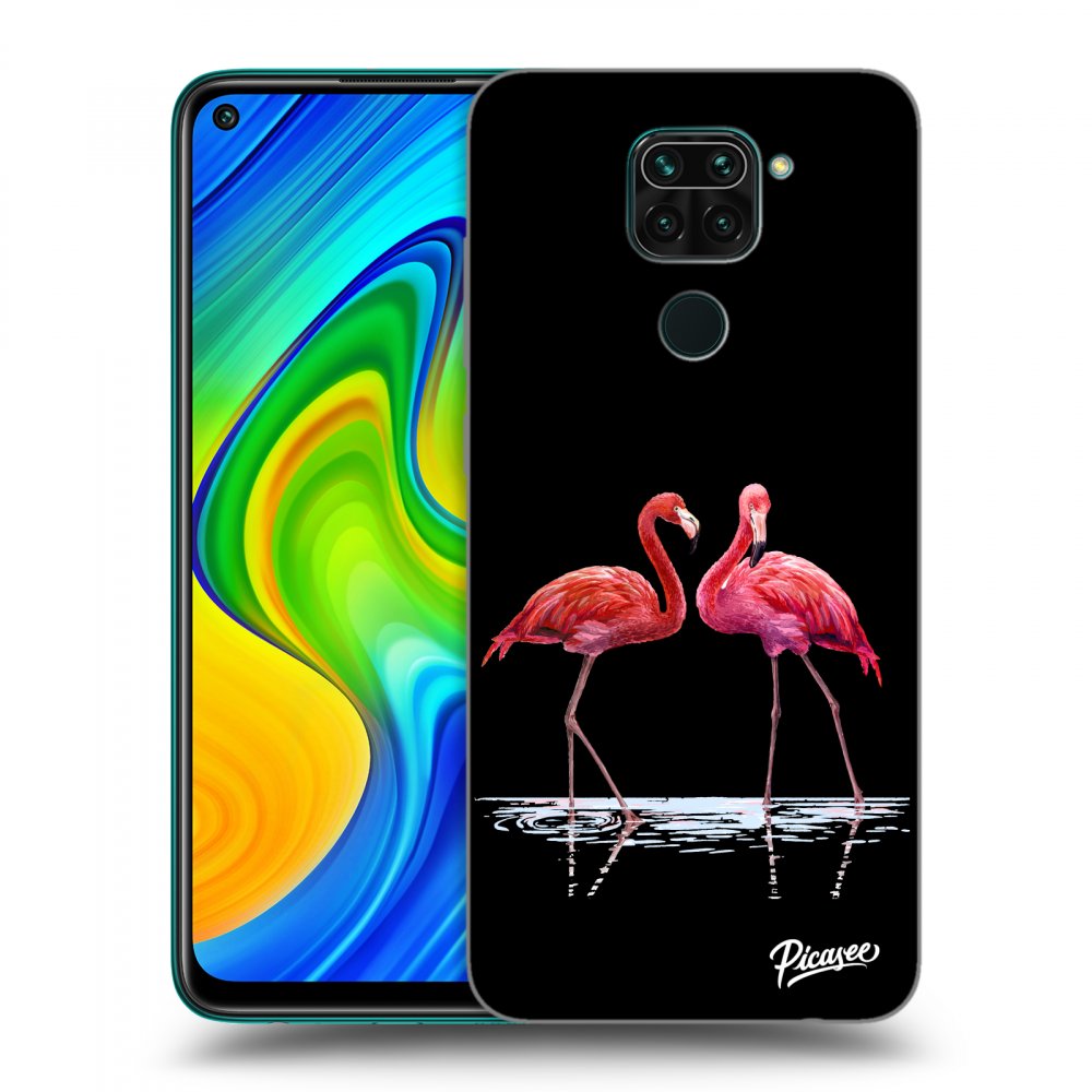 Picasee ULTIMATE CASE pentru Xiaomi Redmi Note 9 - Flamingos couple
