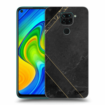 Husă pentru Xiaomi Redmi Note 9 - Black tile