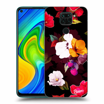 Picasee ULTIMATE CASE pentru Xiaomi Redmi Note 9 - Flowers and Berries