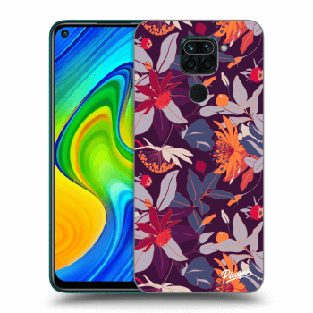 Picasee ULTIMATE CASE pentru Xiaomi Redmi Note 9 - Purple Leaf