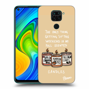Husă pentru Xiaomi Redmi Note 9 - Candles