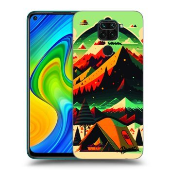 Picasee husă neagră din silicon pentru Xiaomi Redmi Note 9 - Montreal